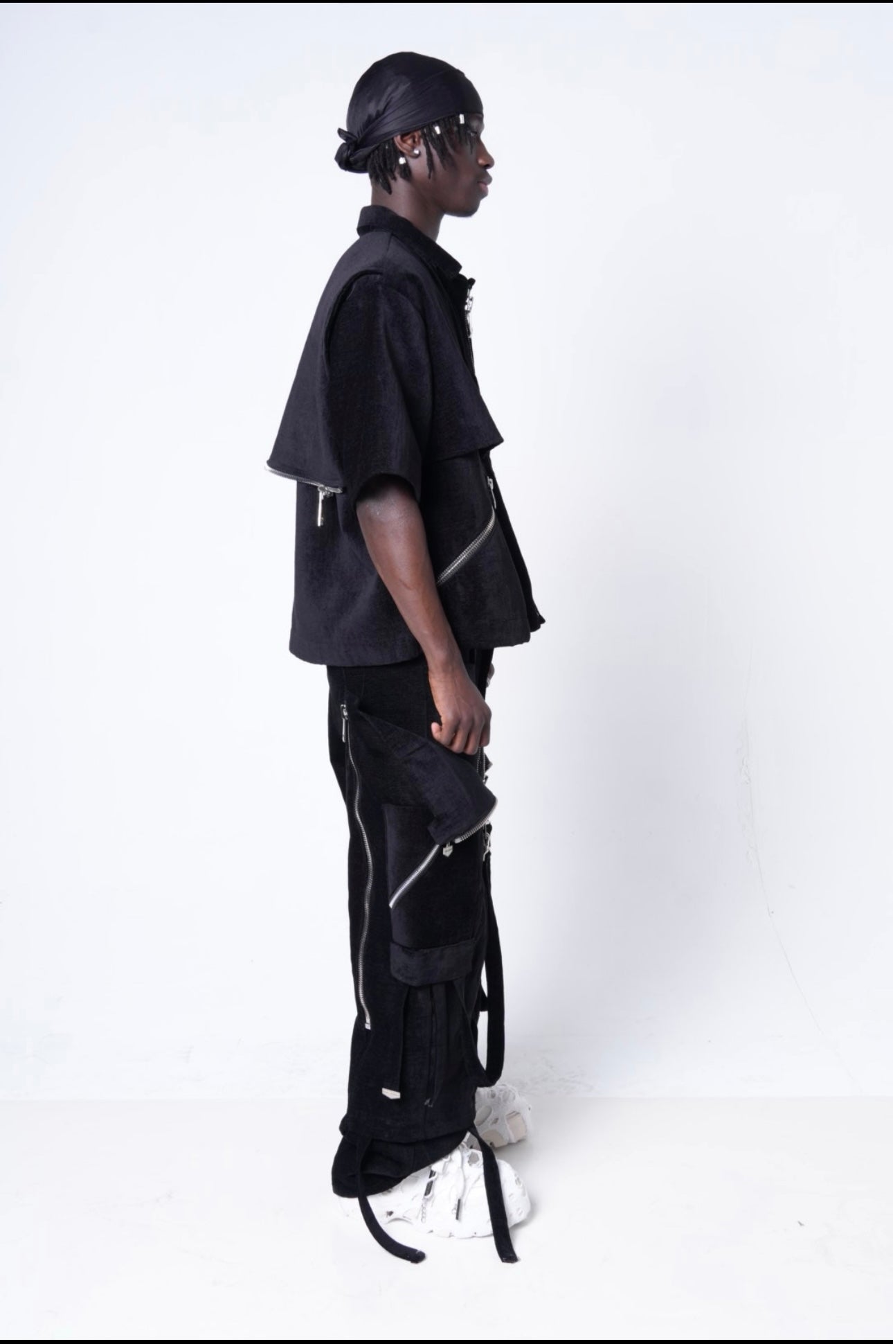 Zip Layered Overshirt