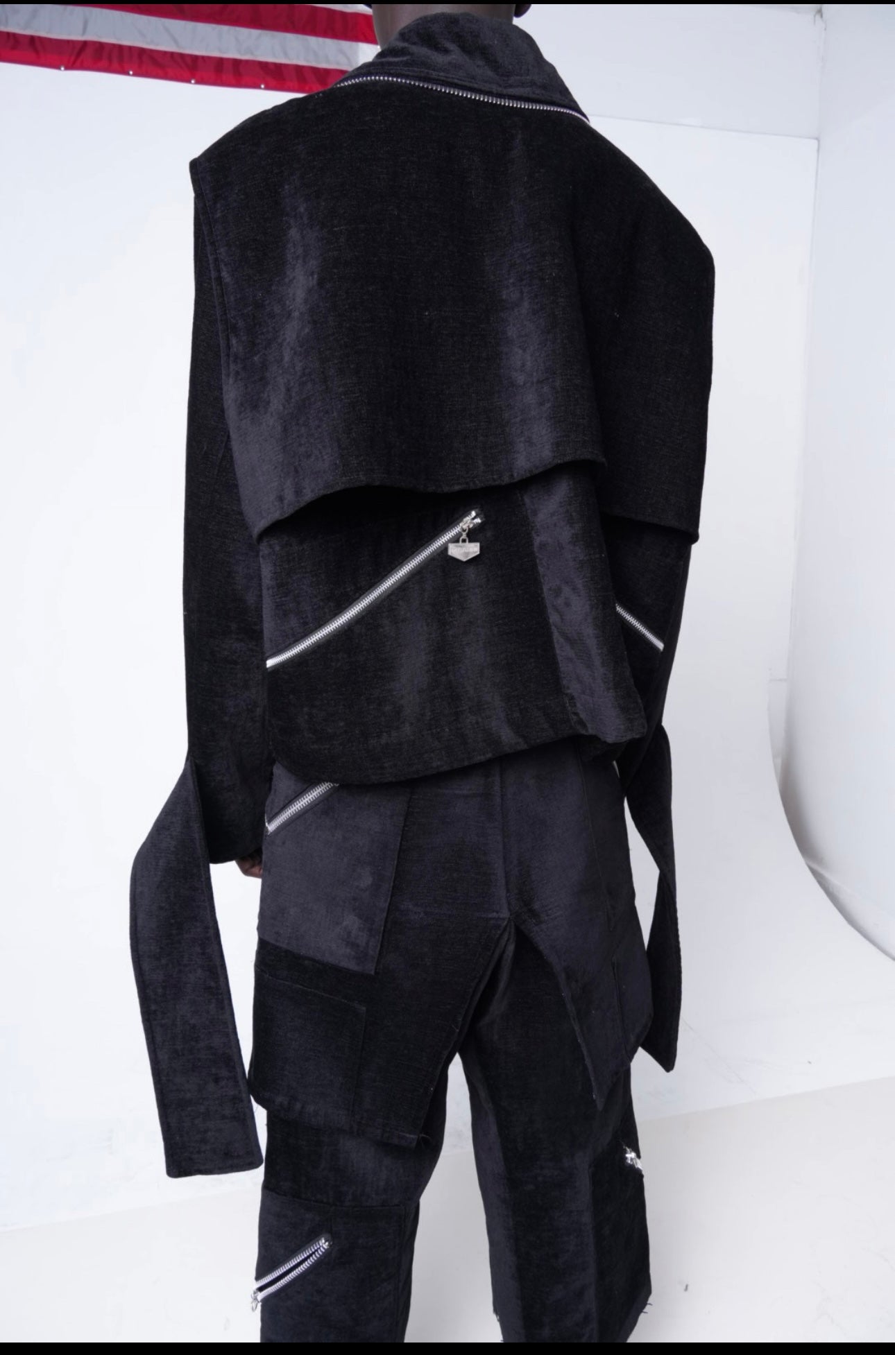 Zip Layered Overcoat