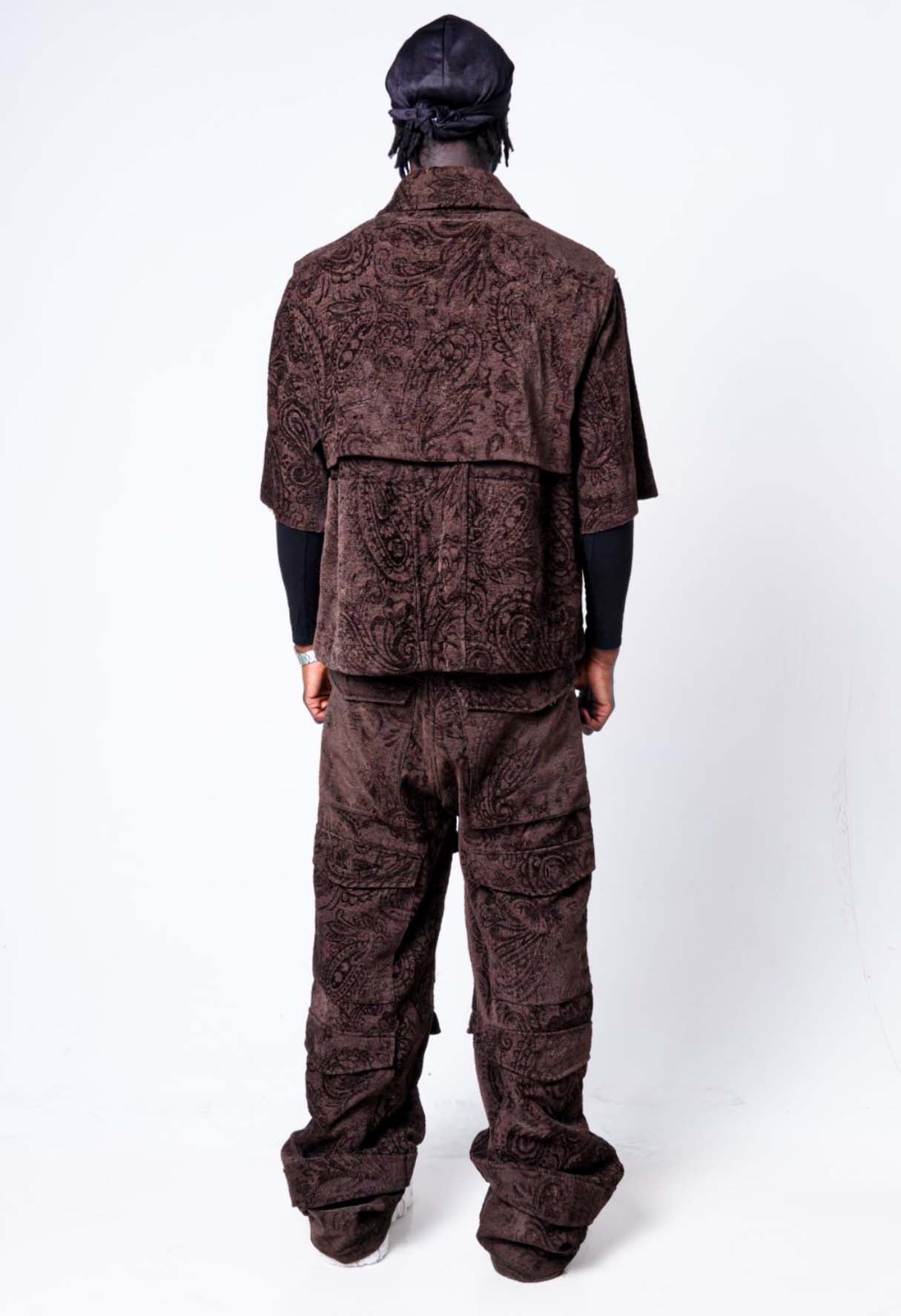 Jacquard Layered Overshirt