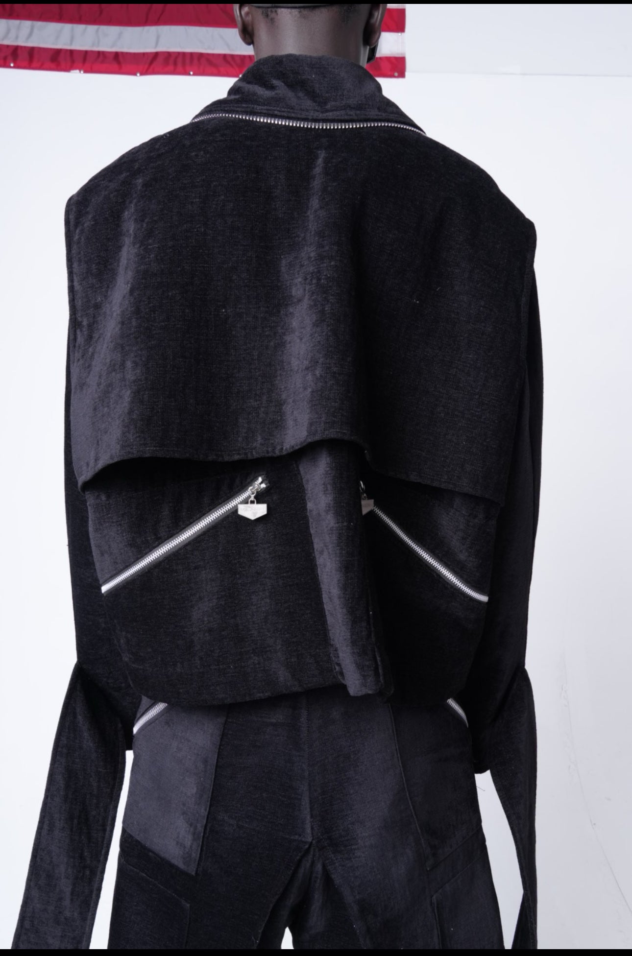 Zip Layered Overcoat